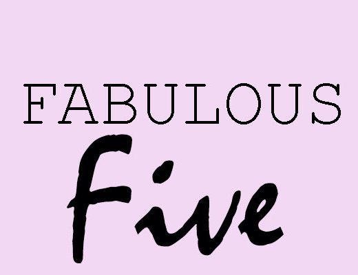 fab five header black