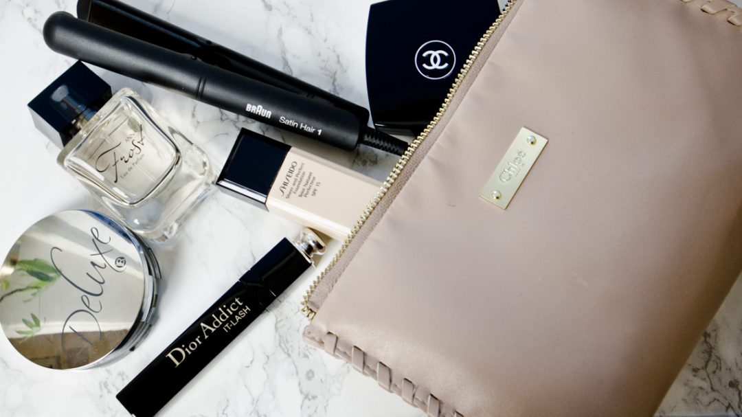 how to pack beauty bag anna frost