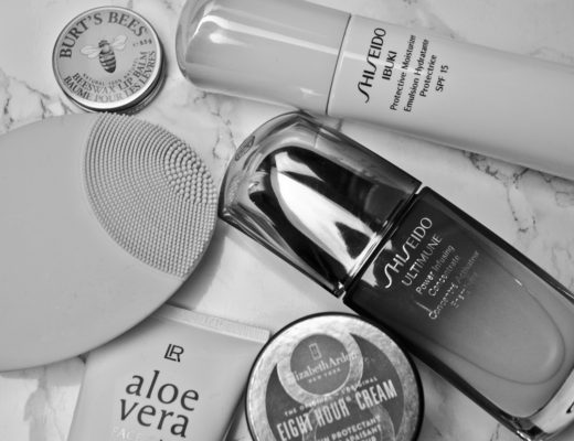 skincare favoriten header LR SHISEIDO ELIZABETH ARDEN FOREO