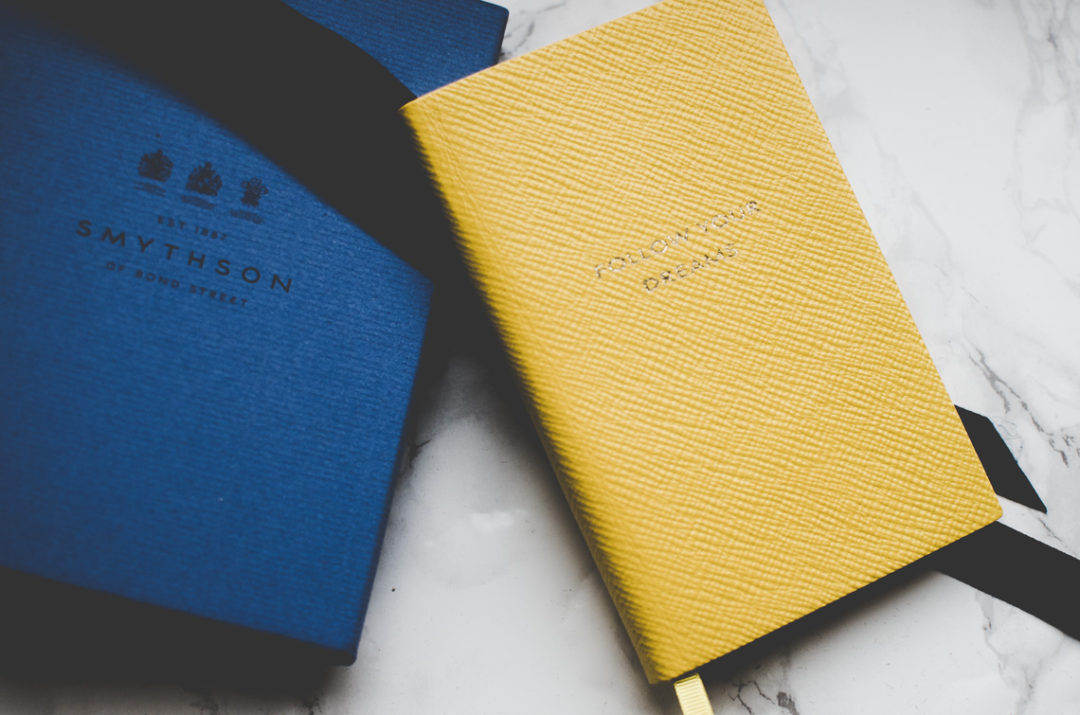 smythson follow your dreams