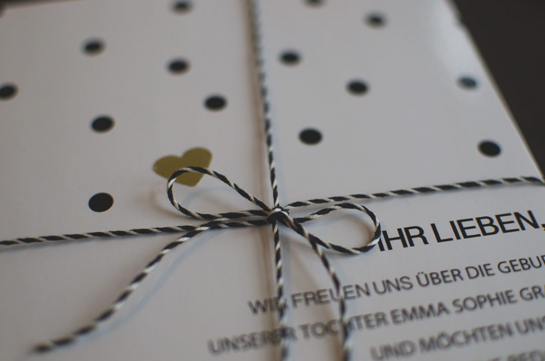 emma geburt karte fashionpuppe