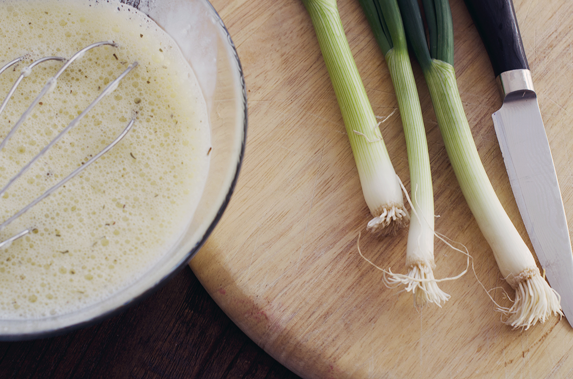 Weitere Zutaten verquirlen
