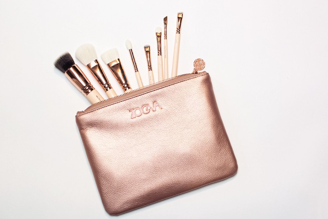 zoeva pinsel rose rosa rosegold