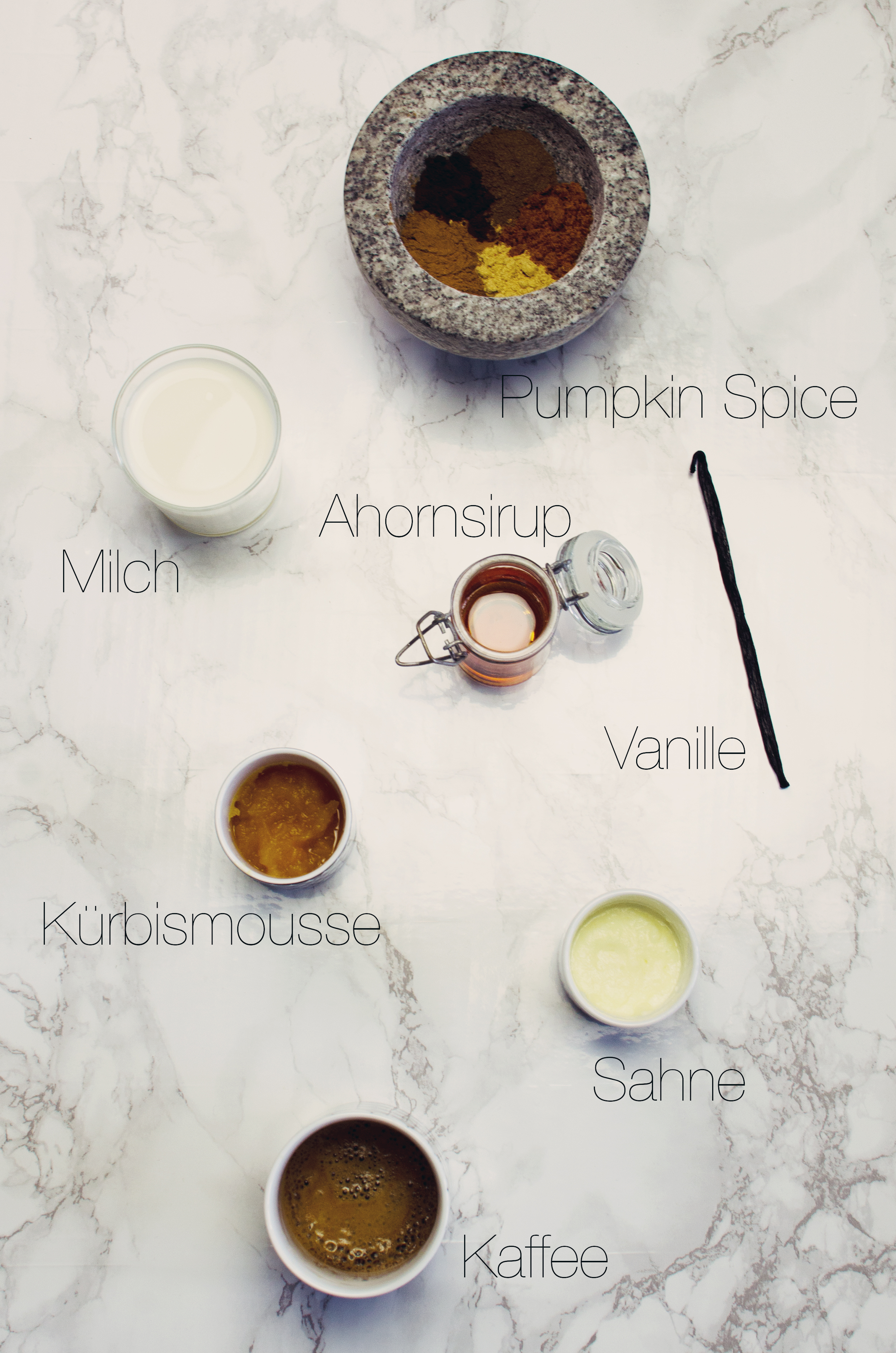 homemade pumpkin spice latte anna frost zutaten