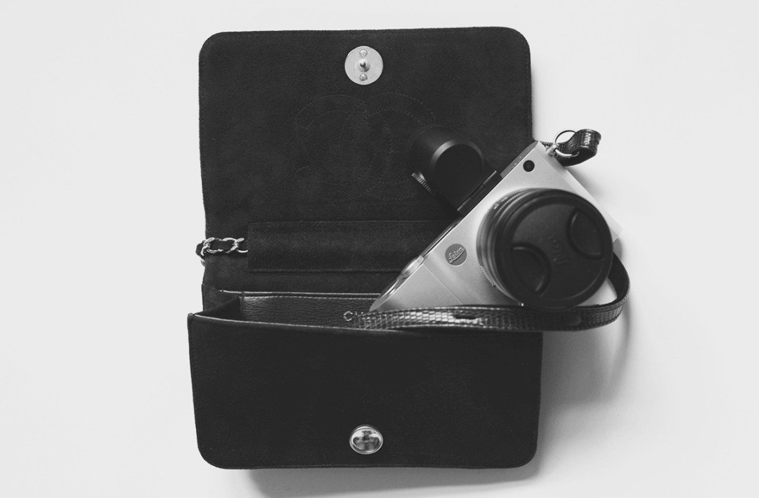 chanel bag leica camera