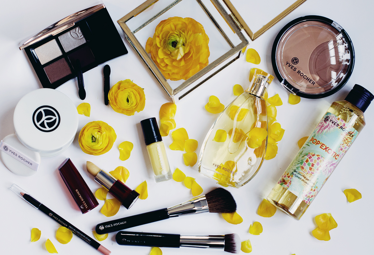 yves rocher yellow makeup pop exotic 2