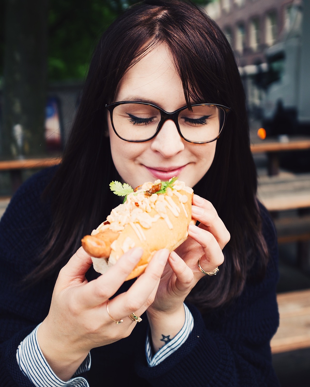 amsterdam anna frost fafine the fat dog hot dog