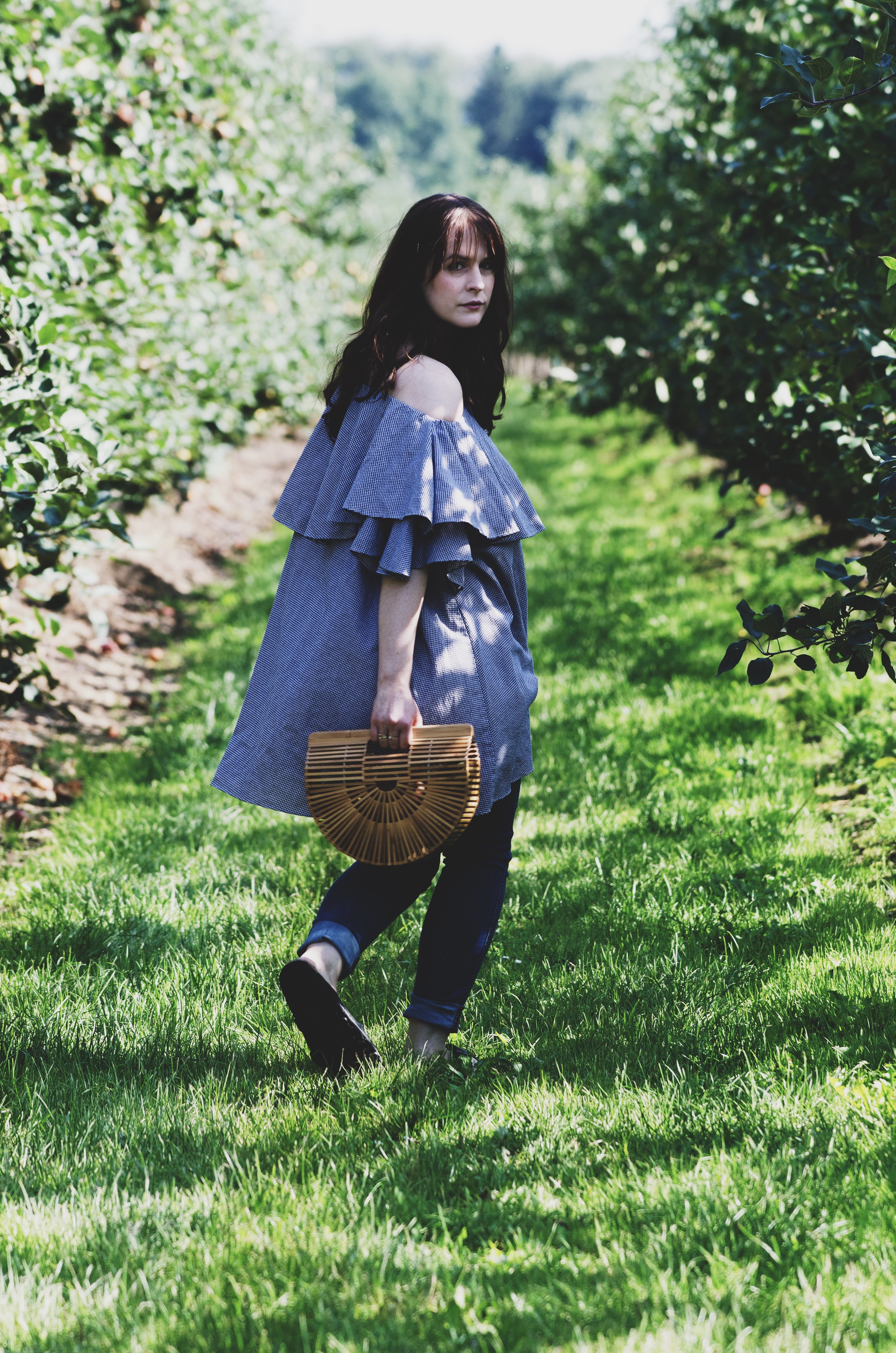 Anna Frost Fafine Altes Land Hamburg Outfit Cult Gaia Bag MLM Dress