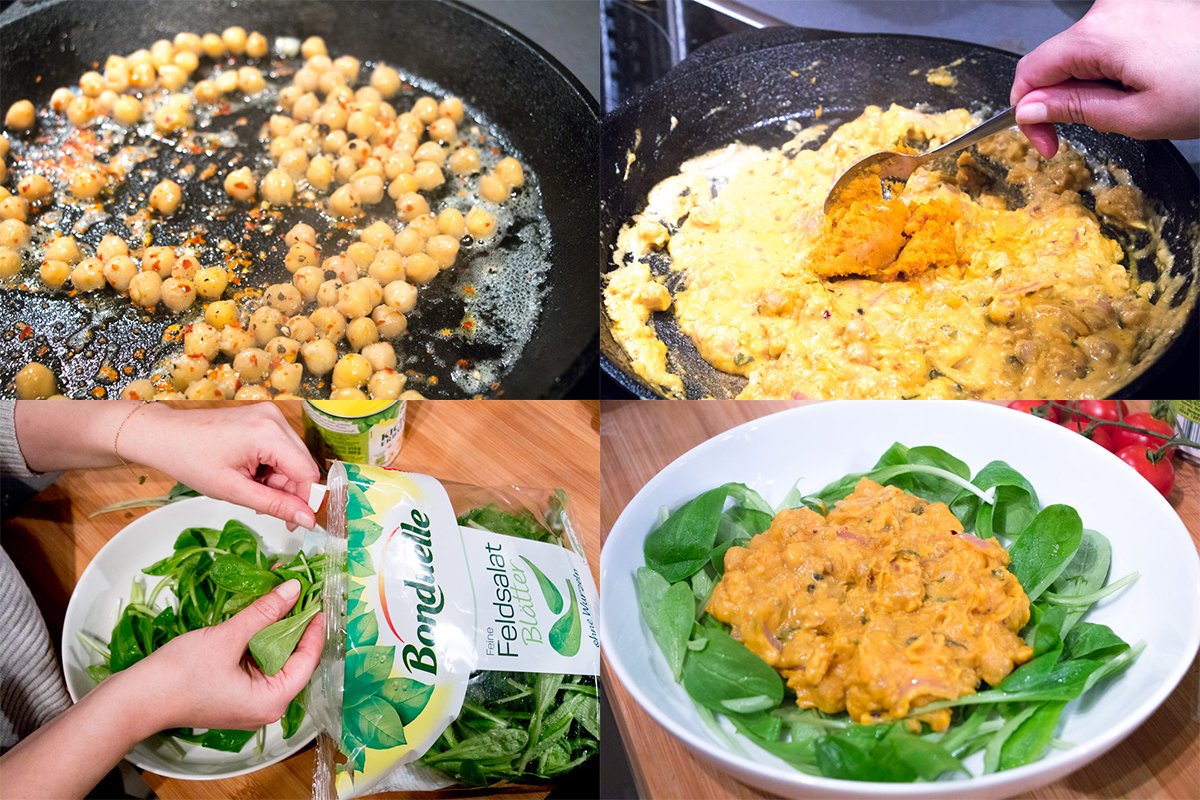 anna frost bonduelle kichererbsen kürbis gnocchi pfanne rezept