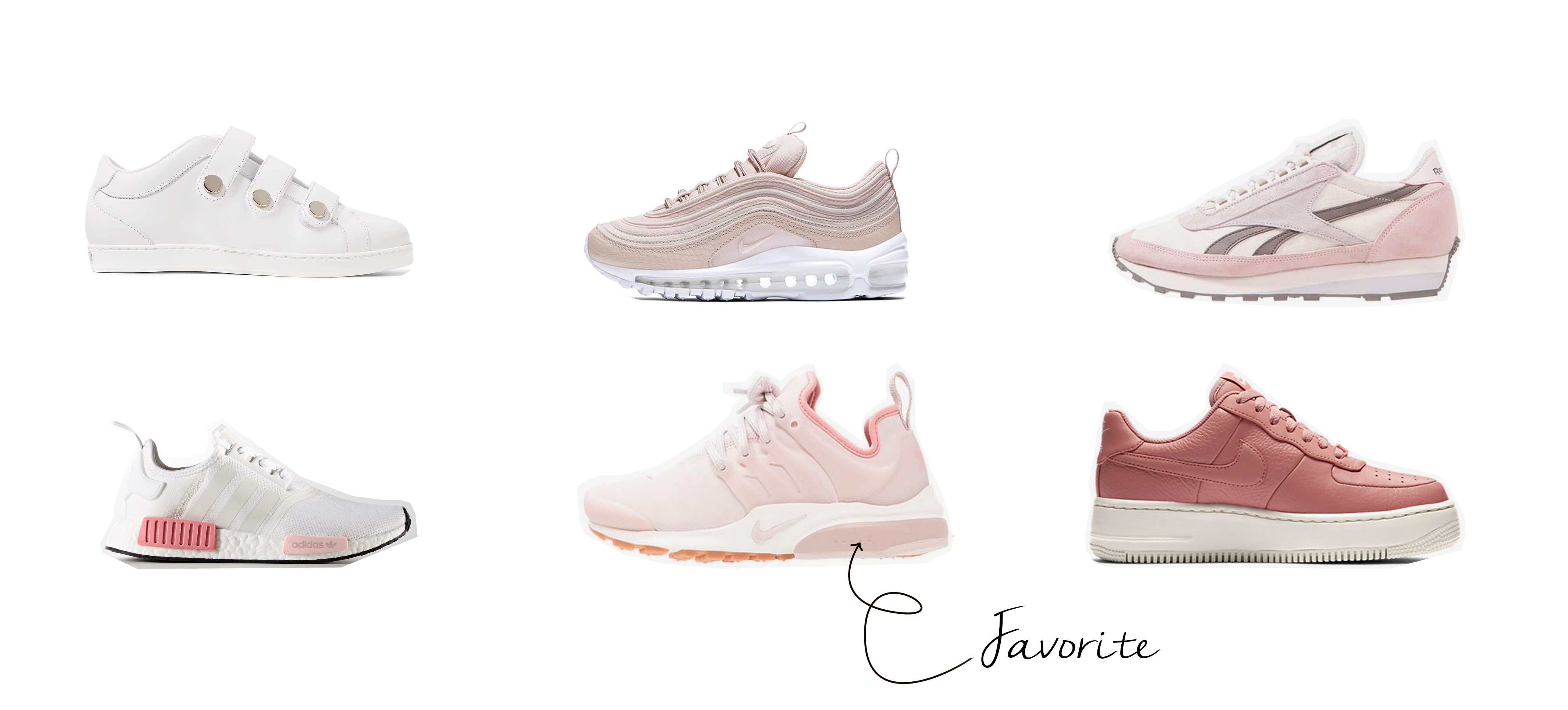 Favorite blush sneaker