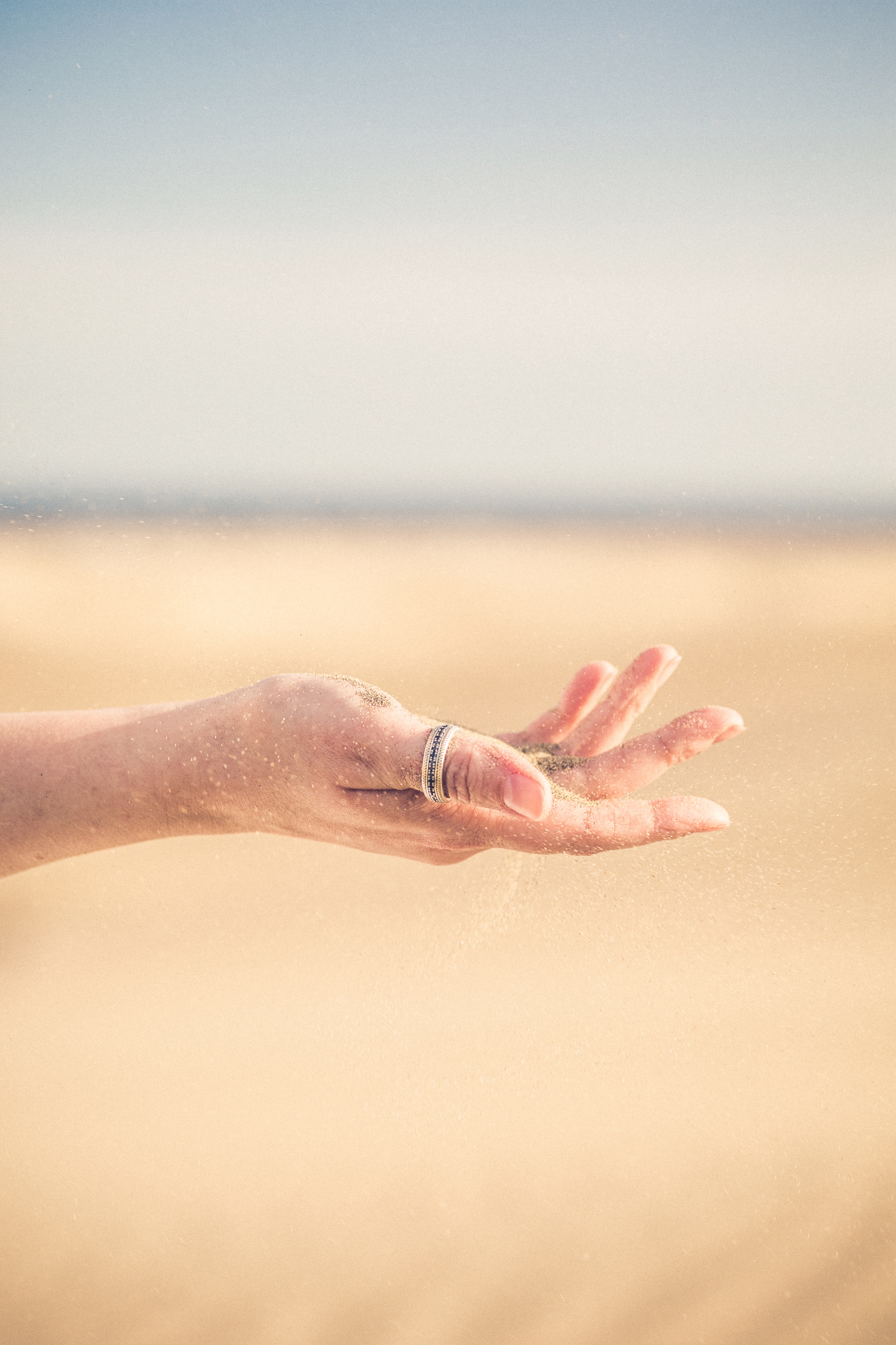 zeit rennt durch die finger wie sand