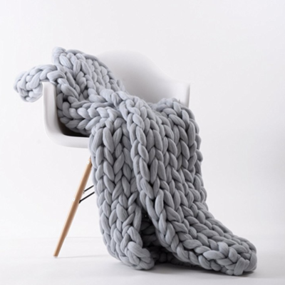 Chunky Knit Decke